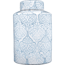 Blue & White Decorative Ginger Jar