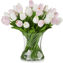 Enova Floral Artificial Tulip Arrangement