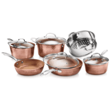 Gotham Steel Hammered Collection Pots and Pans