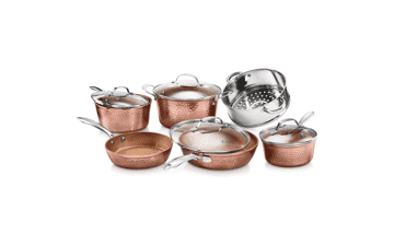 Gotham Steel Hammered Collection Pots and Pans