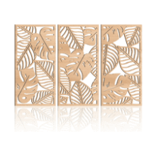 IARTTOP Boho Tropical Leaf Wall Art