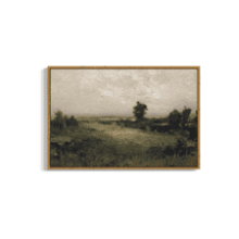 InSimSea Framed Vintage Landscape Canvas Wall Art