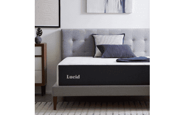 LUCID 14 Inch Memory Foam Mattress