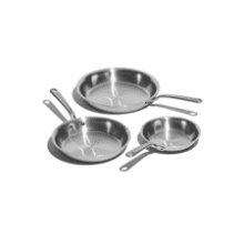 Made In Cookware 3-Piece Stainless Frying Pan Set