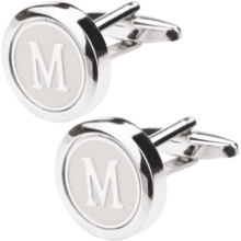 Mens Initial Cufflinks