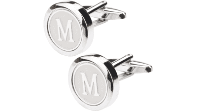 Mens Initial Cufflinks