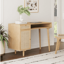 Nathan James Jacklyn Modern Home Office Writing Desk