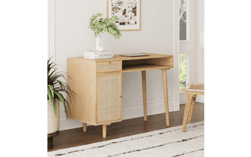 Nathan James Jacklyn Modern Home Office Writing Desk