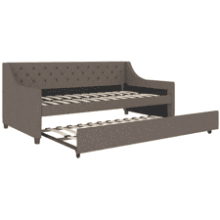 Novogratz Her Majesty Upholstered Daybed and Trundle