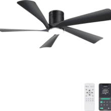 Ohniyou 52” Low Profile Ceiling Fan