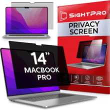 SightPro Magnetic Privacy Screen for MacBook Pro