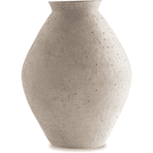 Signature Design by Ashley Hannela 17" Modern Distressed Polyresin Vase