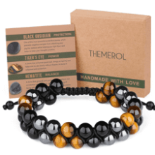 Teen Boy Gifts: Triple Protection Beaded Bracelet