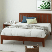 ZINUS Vivek Deluxe Wood Platform Bed Frame