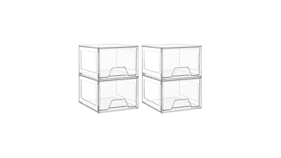 4 Pack Makeup Organizer