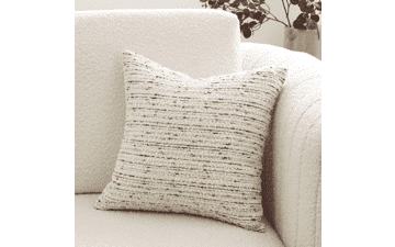 DOMVITUS Pillow Covers - Ivory White