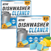 Dishwasher Cleaner Deodorizer Tablets