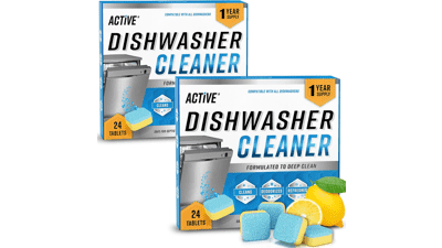 Dishwasher Cleaner Deodorizer Tablets