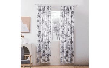 Farmhouse Blackout Curtains 2 Panels