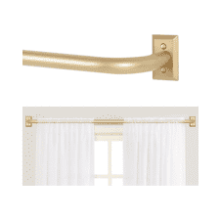 Gold Wrap Around Curtain Rods