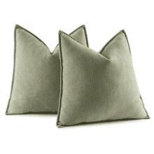 MIULEE Sage Green Decorative Pillow Covers