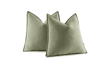 MIULEE Sage Green Decorative Pillow Covers