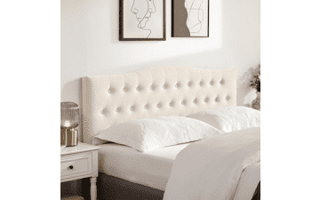 Tufted Upholstered Headboard