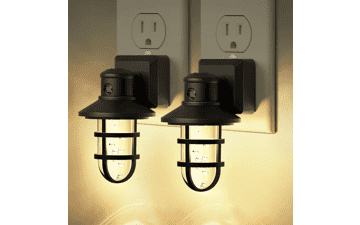 Vintage LED Night Light 2 Pack