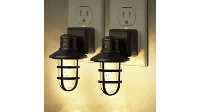 Vintage LED Night Light 2 Pack