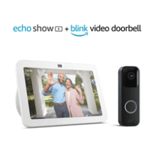 Echo Show 8 Bundle with Video Doorbell