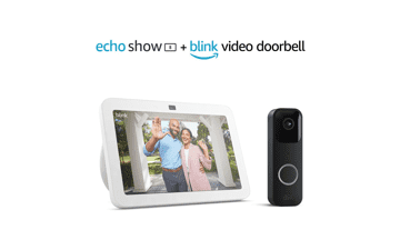 Echo Show 8 Bundle with Video Doorbell