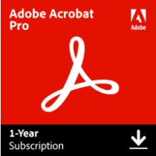 Adobe Acrobat Pro PDF Software