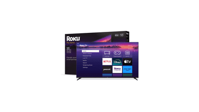 Roku 55-Inch 4K QLED Smart TV