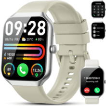 1.96" HD Smartwatch: Fitness & Calls