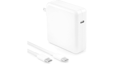 118W USB-C Fast Charger for MacBook Pro, Air, iPad Pro & More