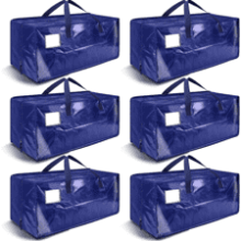 6 Pack Heavy Duty Moving Totes