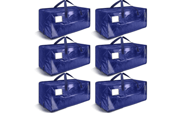 6 Pack Heavy Duty Moving Totes