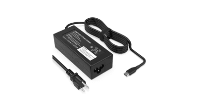 65W USB C Laptop Charger for Dell, HP, Lenovo, and More