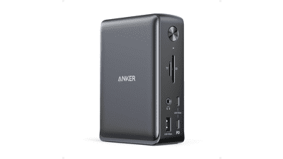 Anker 13-in-1 USB-C Dock: Triple Display, 85W Charging