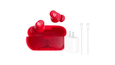 Beats Solo Buds - Transparent Red Wireless Earbuds