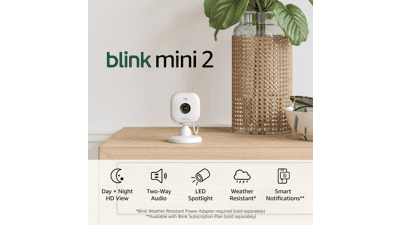 Blink Mini 2: HD Smart Security Camera with Color Night Vision