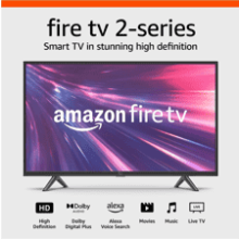 Fire TV 32" 2-Series: HD Smart TV with Alexa