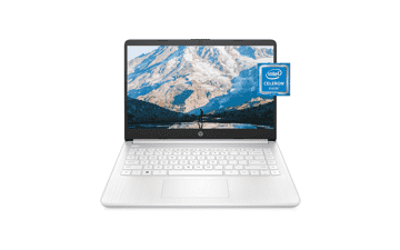 HP 14" Laptop: Celeron, 4GB RAM, 64GB Storage, Windows 11