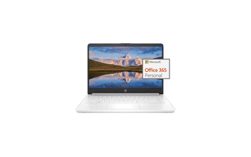 HP 14" Ultralight Laptop | Intel Quad-Core | 8GB RAM | 192GB Storage | Office 365 | Win 11 S