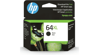 HP 64XL Black High-Yield Ink Cartridge