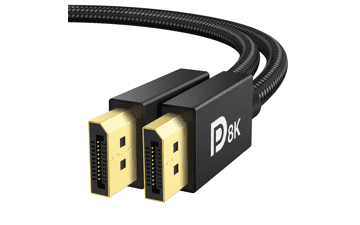 IVANKY 8K DisplayPort 1.4 Cable: 8K@60Hz, 4K@144Hz, 2K@240Hz