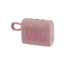 JBL Go 3 Portable Waterproof Bluetooth Speaker - Pink