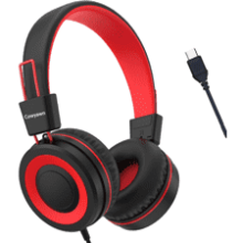 Kids USB-C Headphones: Volume Limited & Foldable