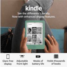 Kindle 16GB: Lightest, Fastest, Enhanced Reading - Matcha