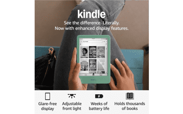 Kindle 16GB: Lightest, Fastest, Enhanced Reading - Matcha